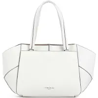 OEM Sac cabas en cuir blanc orné de pierres