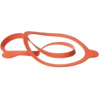 Multi Pakning til Weck Ø10,8cm 10stk/pak rød - (10 pcs), Bocal de conservation, Rouge
