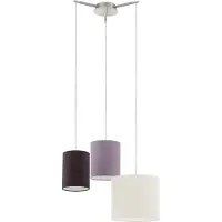 Eglo 92755 - Suspension TOMBOLO 3xE27/60W/230V