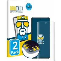 BROTECT Protection d'écran intégrale (OnePlus 12R), Téléphone portable : film de protection, Transparent