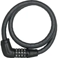 ABUS Tresor 6615c Cable Lock Noir 85 cm