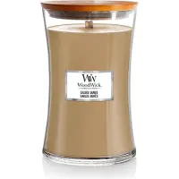Woodwick Gilded Sands bougie parfumée 610 g