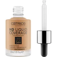 Catrice - Hd Liquid Coverage Foundation Fond De Teint 048 Desert Beige Fond Teint 30 Ml