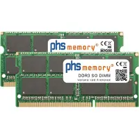 PHS-memory 8GB (2x4GB) kit mémoire RAM pour QNAP TS-531X DDR3 SO DIMM 1600MHz (SP216414)