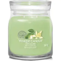 Yankee candle Bougie Vanille Citron Vert Signature (vanille au citron vert) - 368,0 g