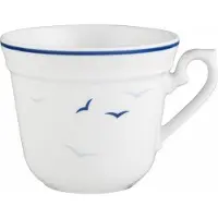 Königlich Tettau Worpswede Rügen Couvercle pour tasse à café 0,20 l (04164), Tasse, Bleu