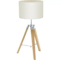 Eglo Lampe de bureau beige 68 cm Lantada
