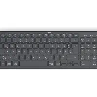 Hama 00173057 WK-300 Clavier sans fil noir