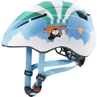 Uvex Casque Kid 2 CC, taille enfant 46-52 cm, couleur bleu, motif ballon, référence S41.4.982.1115
