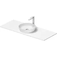 Duravit Set de lavabos Sivida rond avec console 1280x500x123mm, 2680153200