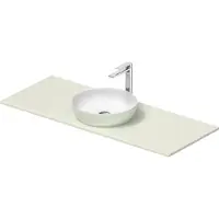 Duravit Set de lavabos Sivida rond avec console 1280x500x123mm, 268015FH00
