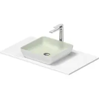 Duravit Sivida Set lavabos rectangulaires incl. console 880x500x123mm, 268018FG00
