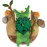 TOGETHER The Legend of Zelda : Tears of the Kingdom Plüschfigur ZP04 Korok avec sac à dos Marron 17 cm