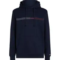 Tommy Hilfiger Hommes, Pull-over, Tjm Reg Entry Graphic Hoodie Ext, Bleu, (L)