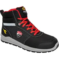 Diadora Chaussure de sécurité haute Speedy Race Mid S3S - T.42 - Noir/Fungus - - 701.181704-C2541-42