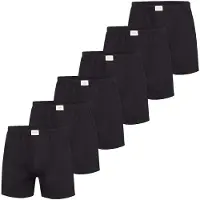 Phil&Co. Boxers ' Jersey Loose Fit ' noir