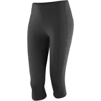 Spiro - Pantalon capri « Softex » pour femmes FK1522 (40 DE) (noir)