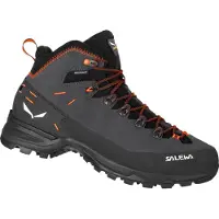 Salewa - Chaussures de randonnée pour l'hiver - Alp Mate Winter Mid Wp M Onyx/Black pour Homme en Cuir - Taille 45 - Gris