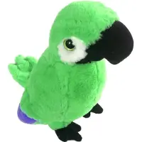 Beppe Perroquet ara vert 20cm