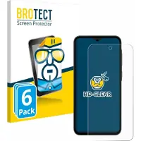 BROTECT Protection Clair (Samsung Galaxy A35), Téléphone portable : film de protection, Transparent
