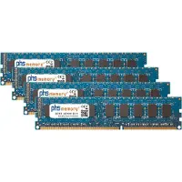 PHS-memory 32GB (4x8GB) kit mémoire RAM pour Supermicro H8QGL-iF+ DDR3 UDIMM ECC 1600MHz PC3-12800E (SP160064)