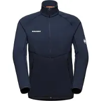 Mammut - Polaire chaude et polyvalente - Aconcagua ML Jacket Men Marine pour Homme en Nylon - Taille S - Navy
