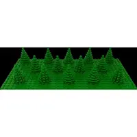 LEGO Petit arbre Sapin Épicéa Vert - 2435 NOUVEAU ! Quantité 20x