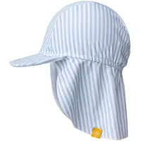 Swim Essentials Unisexe, Chapeau, Chapeau de soleil UV 01 ans Blue Striped, Bleu