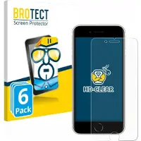 BROTECT Protection Clair (Apple iPhone SE (3ème génération)), Téléphone portable : film de protection, Transparent
