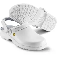 Sika Chaussure de travail Fusion ESD sabot ouvert avec bride de talon blanc-46