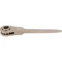 Ks Tools BRONZEplus cliquet de construction, 6 pans, avec pointe de centrage 26 mm