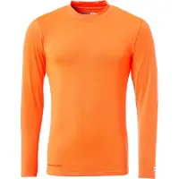 Uhlsport Distinction Colors Long Sleeve Base Layer Orange XL Homme