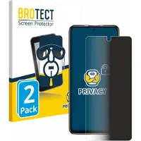 BROTECT Film anti-regards Anti-Spy Privacy Film de protection contre la lumière bleue (Xiaomi Poco M4 Pro 5G), Téléphone portable : film de protection, Bleu