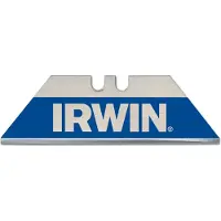 Irwin Tools Feuilles trapézoïdales bleues bi-métal Irwin - 10pcs