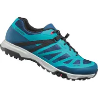 Shimano Femmes, Chaussures de cyclisme, SH-ET5 (36), Bleu