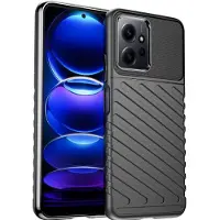 Screen Guard Professional Étui pour Xiaomi Redmi Note 12 4G SpaceCase Impact-Resistant (Xiaomi Redmi Note 12), Coque pour téléphone portable, Noir