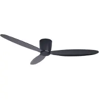 Beacon Ventilateur de plafond Airfusion Radar noir 132 cm, silencieux, Beacon , Airfusion Radar, Noir, Salon / séjour, Bois, Moderne