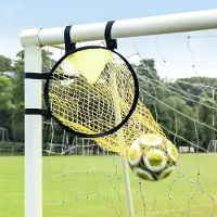 INF Filet de but de football pour l'entraînement de football - pack de 2 Yellow