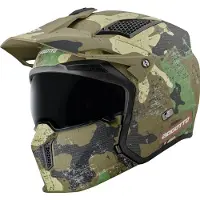 Bogotto Radic Camo 22.06 Mat Vert Casque Taille 2XL