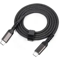 INF Câble USB-C vers USB-C 5A/20V PD 100W Le noir 2 m