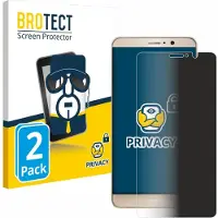 BROTECT Film anti-regards Anti-Spy Privacy Film de protection contre la lumière bleue (2 pcs, Mate 9), Téléphone portable : film de protection, Transparent