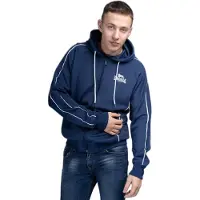 Lonsdale Veste de survêtement 'Achavanich' marine / blanc