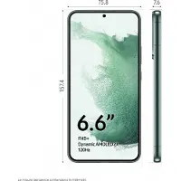 Samsung Galaxy S22+ SM-S906B 16,8 cm (6.6") Double SIM Android 12 5G USB Type-C 8 Go 128 Go 4500 mAh Gris
