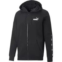 Puma Essentials+ Tape Fl Sweatshirt Noir S Homme