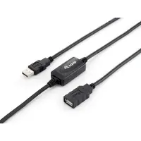 Equip USB 2.0 Active Extension Cable - Câble de rallonge USB - USB 2.0 - USB de type A 4 broches / USB de type A 4 broches - jusqu'à 10 m