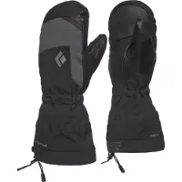 Black Diamond - Moufles d'alpinisme en PrimaLoft&reg; - Mercury Mitts Black en Cuir - Taille XL - Noir