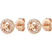 Michael Kors Boucles d'oreilles or rose / transparent