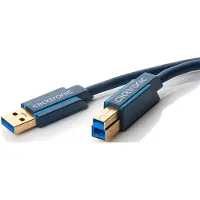 ClickTronic Câble adaptateur USB-A vers USB-B 3.0 5 Gbit/s 3 m (boîte de 1)