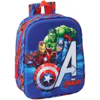 Marvel Sac à dos Marvel Avengers, en 3D, 27 cm