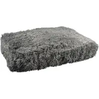 Laroy Coussin pour chien Duvo+ Snug, rectangulaire, gris foncé, taille : XL